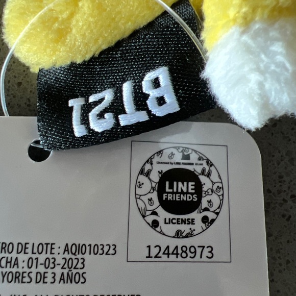 Official BT21 Line Friends SPACE CHIMMY Plush /  Jimin BTS / Kawaii / 3” / NEW - Picture 16 of 16